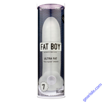 Fat Boy Original Ultra Fat 7" Clear