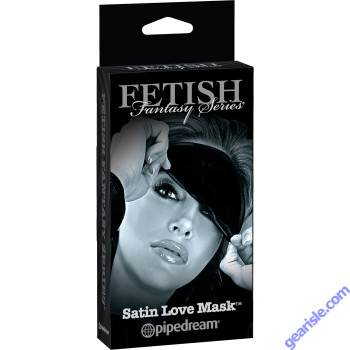 Fetish Fantasy Series Satin Love Mask Metal by Pipedream