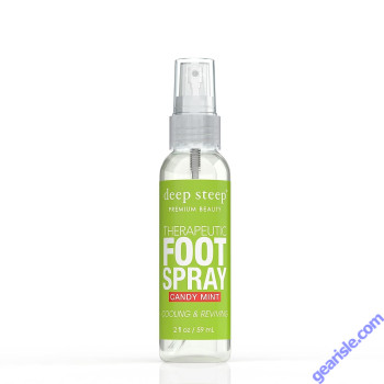 Premium Beauty Candy Mint Therapeutic Foot Spray 2 Oz Deep Steep