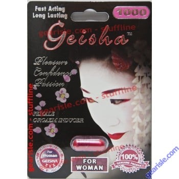 Geisha For Women Pleasure Confidence Passion Enhancer Orgasm Inducer by U&A Nature Biotech