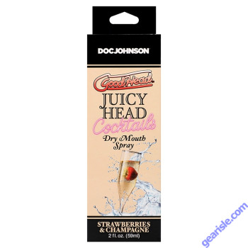 GoodHead Juicy Head Cocktails Dry Mouth Spray-Strawberry 2oz