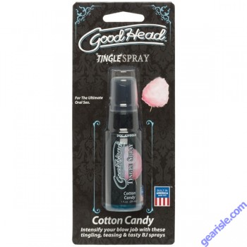 Goodhead Tingle Spray Cotton Candy 1 oz.