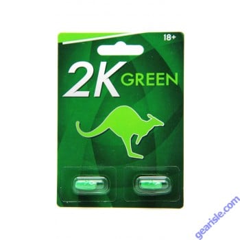 Green Kangaroo 2K Male Enhancement 2 Pills