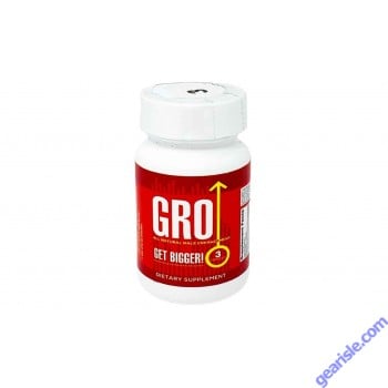 GRO Get Bigger 3 Pill Bottle 