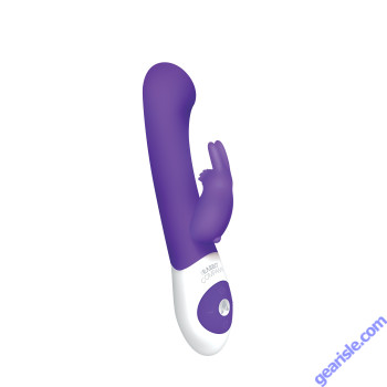 The G-Spot Rabbit Rechargeable Silicone Vibe Waterproof Purple