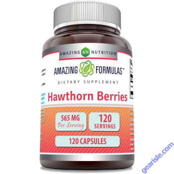 Hawthorn Berries 565mg 120 Caps Immune Support 