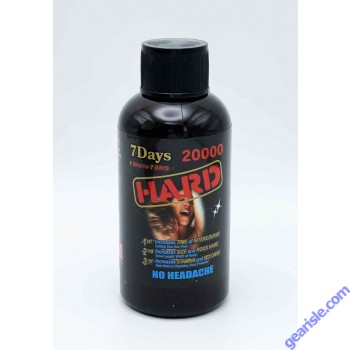 Hard 20000 Male Sexual Enhancement 2oz Shot