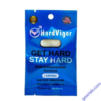 HardVigor Get Hard Stay Hard 1 Pill Pack Male Enhancement