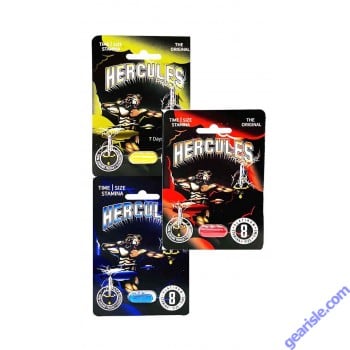Hercules Male Enhancement Sample 3 Pills Pack