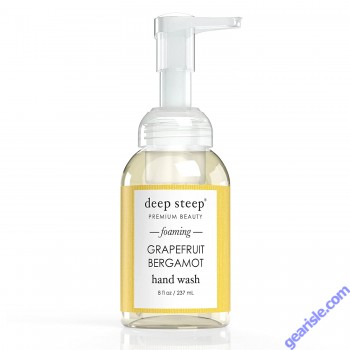 Premium Beauty Grapefruit Bergamot Foaming Hand Wash 8 Oz Deep Steep