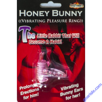 Honey Bunny Vibrating Pleasure Ring Toy
