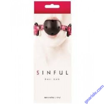 Sinful Ball Gag by NS Novelties