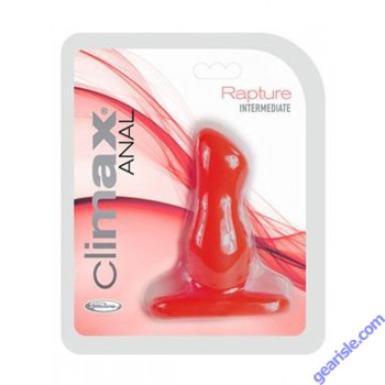 Rapture Intermediate Silicone Anal Plug Climax