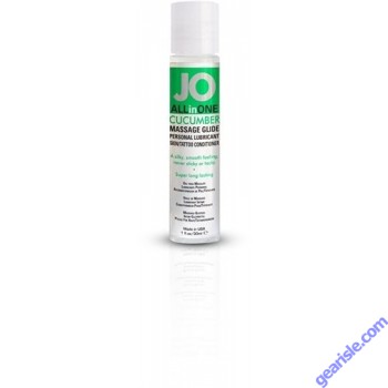 Jo All In One Cucumber Lubricant 1 fl.oz/ 30ml Travel Size