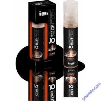 System Jo Aphrodisiac & Pheromone Women Breath Fresh Cinnamon 0.12 Oz
