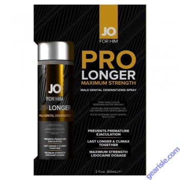 Jo Prolonger Spray Lidocaine 2 oz