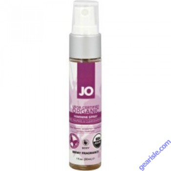 System Jo USDA Certified Organic Feminine Spray Berry Fragrance 1 Oz