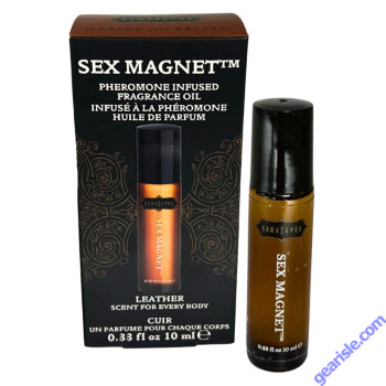 Kama Sutra Sex Magnet Pheromone Roll On Leather 0.33oz