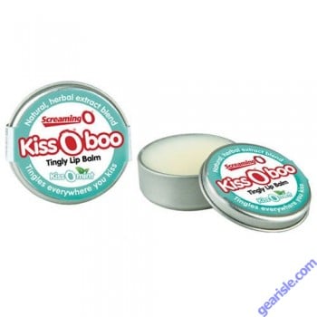 Screaming Kiss O boo Tingly Lip Balm Peppermint Flavor