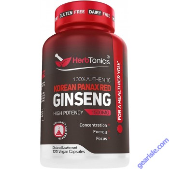 Herbal Tonics Korean Red Panax