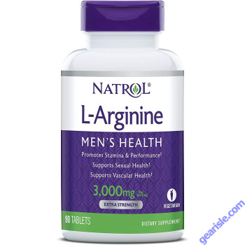 Natrol L-Arginine Tablets 