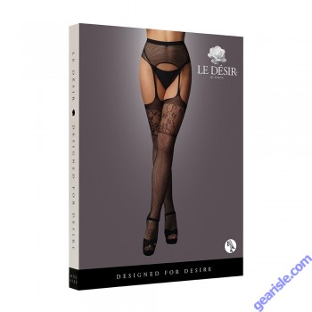 Le Desire Black Garterbelt box