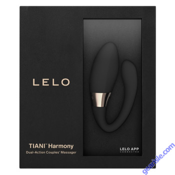 Lelo Tiani Harmony Dual Action Couples App Controlled Vibrator Black box