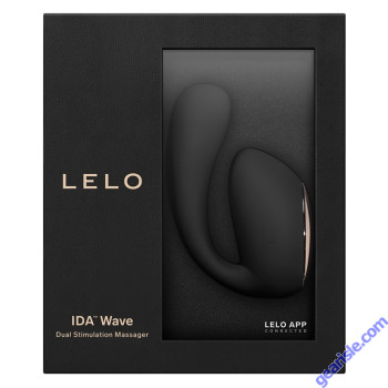 Lelo Ida Wave Dual Stimulation App Controlled Vibrator Black box