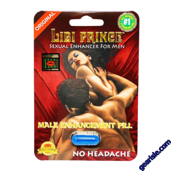 Libi Prince 2500pwr 4 Days Sexual Enhancer for Men 1 Pill Improved Formula 