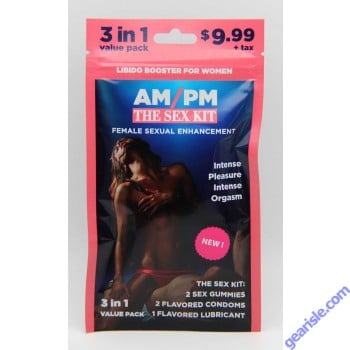 The Sex Kit 3 in 1 Male Sexual Enhancement Pill Pack