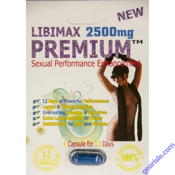 L-Premium 2500mg Sexual Performance Enhancement for Men 1 Pill