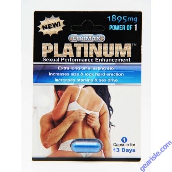 New Platinum 1895mg 13 Days Male Enhancement