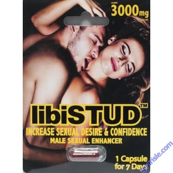 libiSTUD Increase Sexual Desire and Confidence 3000mg 7 Days