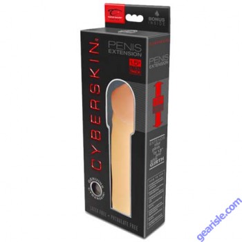 CyberSkin Penis Extension 4 Xtra Thick Light Color