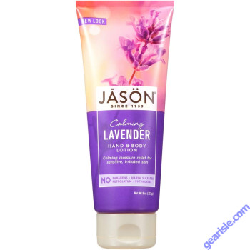 Calming Lavender Hand Body Lotion 8 Oz Cruelty Free Vegan Jason