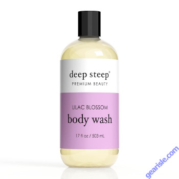 Premium Beauty Lilac Blossom Vegan Body Wash 17 Oz Deep Steep