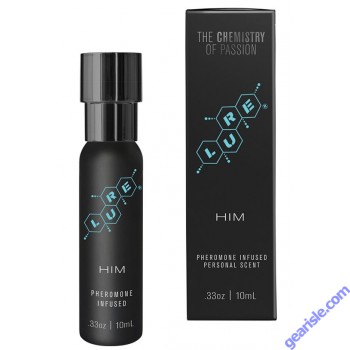 Lure Black Label For Him Pheromone Infused Personal Scent
