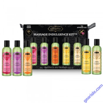 Kamasutra Massage Indulgence Kit Natural