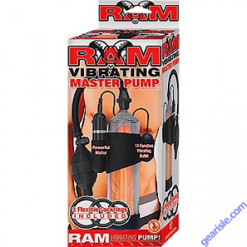 Vibrating Master Penis Pump RAM