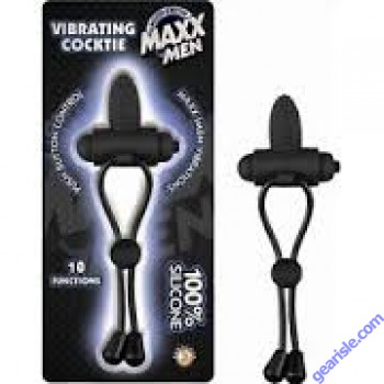 Vibrating Cock Tie Silicone Maxx Men
