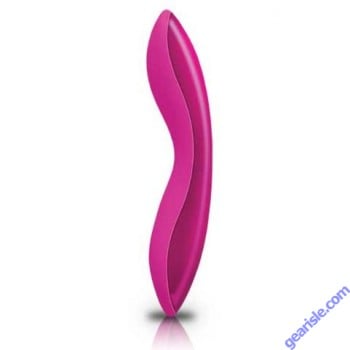 MEG 9x Silicone Wand Rechargeable Vibe Pink Climax 