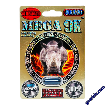 Dr Rhino Mega 9K 800000 Male Sexual Enhancement Black Pill