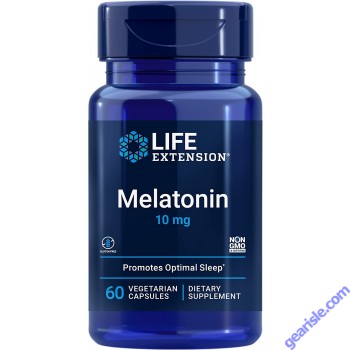 Life Extension Melatonin 10mg bottle