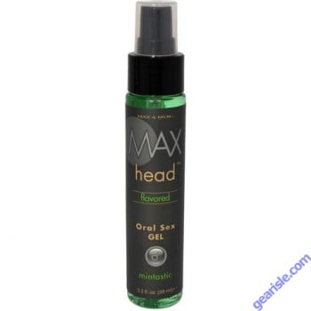 Max Head Flavored Oral Sex Gel Mintastic 2.2 fl oz 65ml