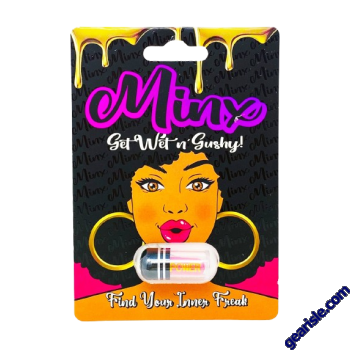 Minx Get Wet Female Sensual Enhancement Capsule Box