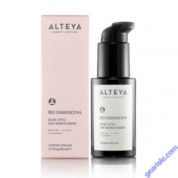 Bio Damascena Rose Otto Day Moisturizer 50ml Alteya Organics both