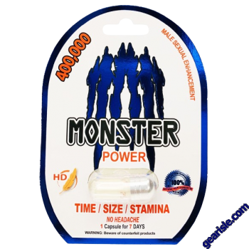 Monster Power Male Sexual Enhancement Herbal Gold Pill