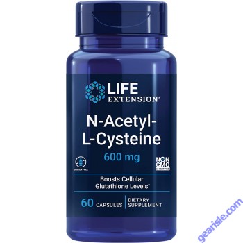 Life Extension N Acetyl L Cysteine (NAC) 600mg bottle