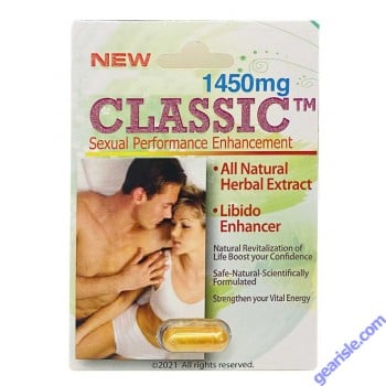 Classic 1400mg Male Sexual Performance Enhancement