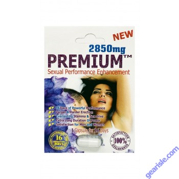 New Premium 2850mg Sexual Performance Enhancement